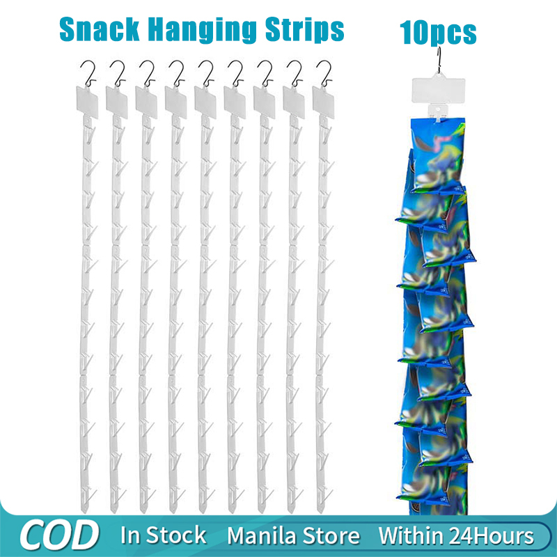 Food Storage Types - 10 pçs plástico transparente lanche pendurado