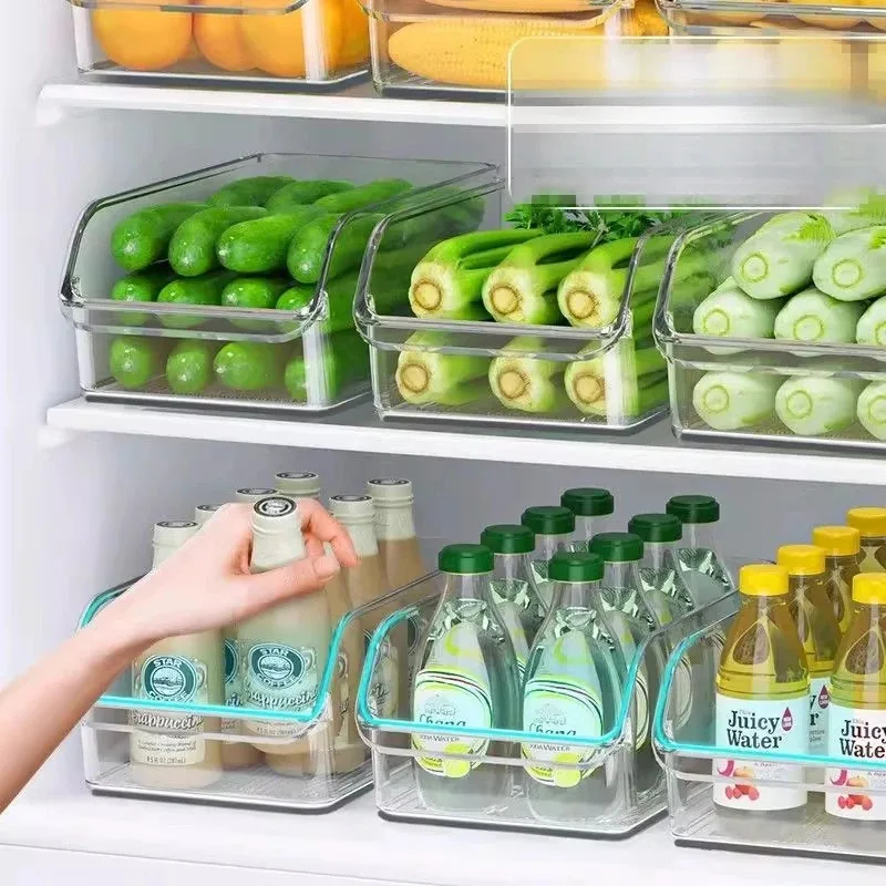 Food Storage Drawers - Organizador de Geladeira (1/2 Peças) -