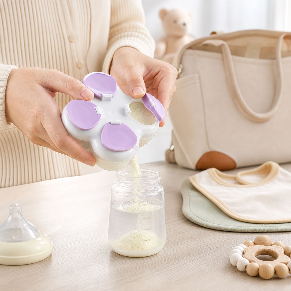 Food Storage Baby - Dispensador de Fórmula com Divisórias 720ml,