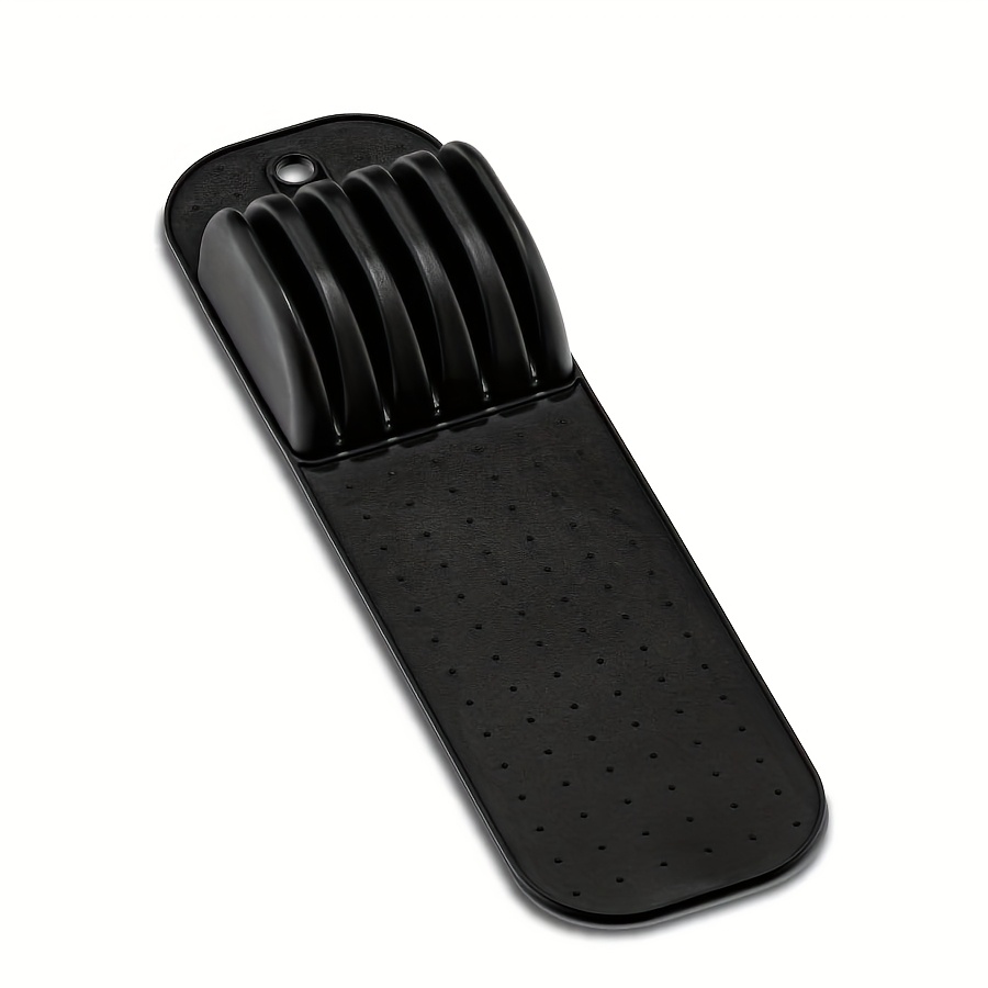 Food Storage Drawers - Suporte de silicone para facas de
