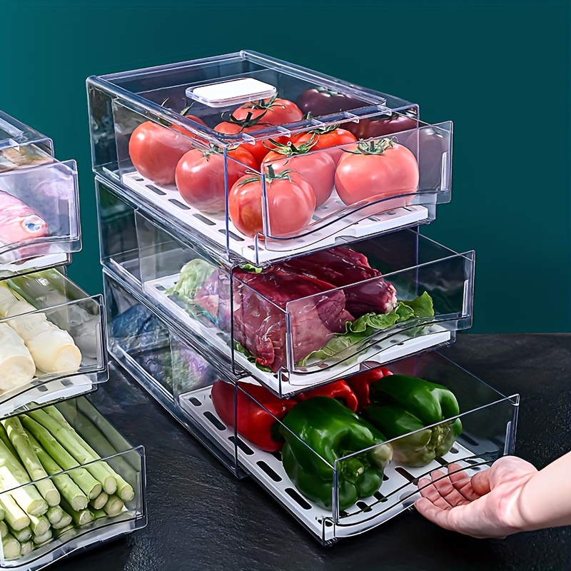 Food Storage Types - 1pckitchen geladeira caixa de armazenamento tipo