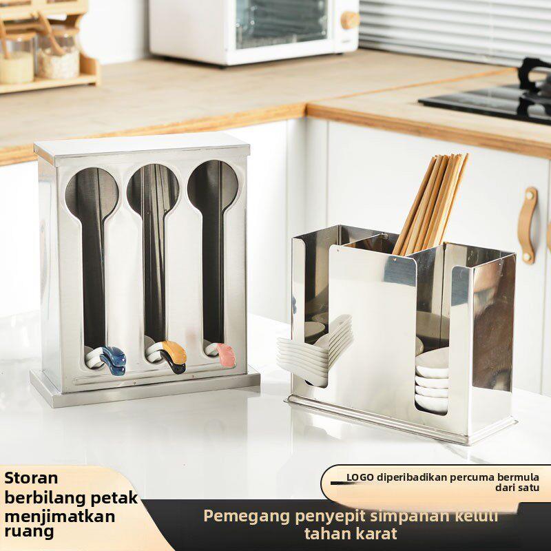 Food Storage Utensils - Caixa de Armazenamento para Talheres em