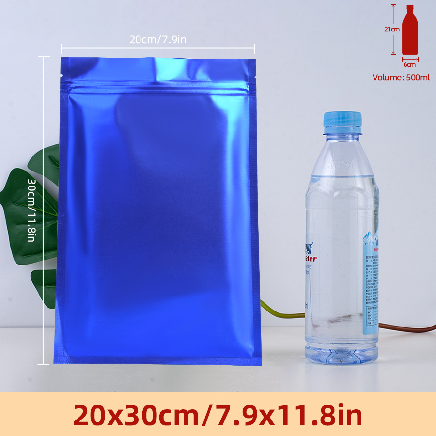Food Storage Bags Reusable - 100 unidades de bolsas com zíper