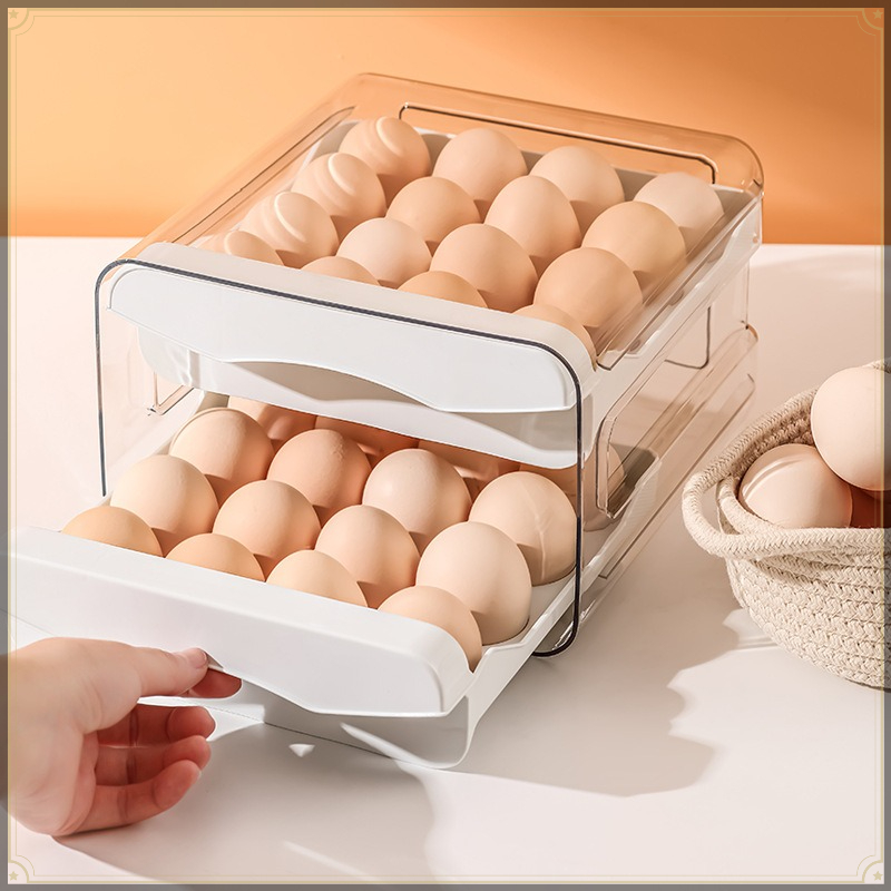 Food Storage Types - Organizador de Ovos em PP e