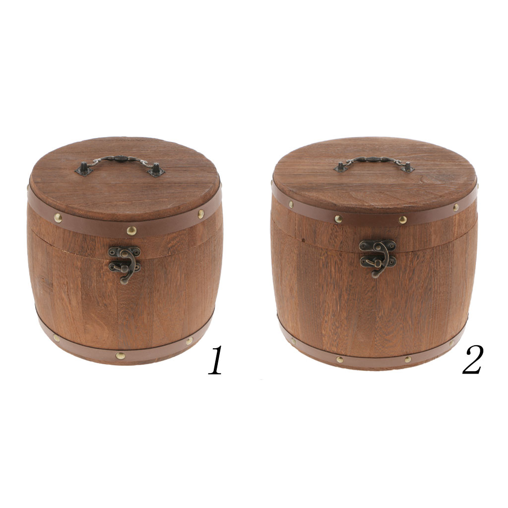 Pote de Chá de Madeira Herméti - Food Storage For Pantry avaliação e preço