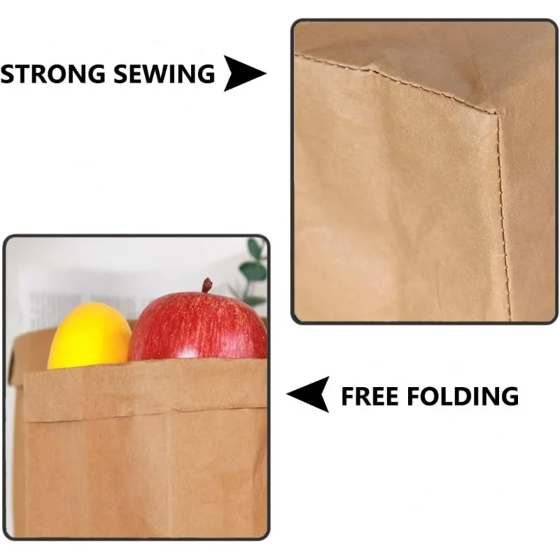 Saco de papel kraft lavável, s - Food Storage Bags Reusable avaliação e preço