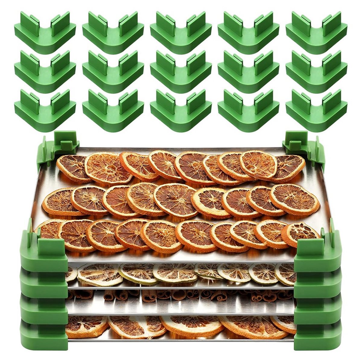 Conjunto Empilhável de Bandeja - Food Storage Freeze Dried avaliação e preço