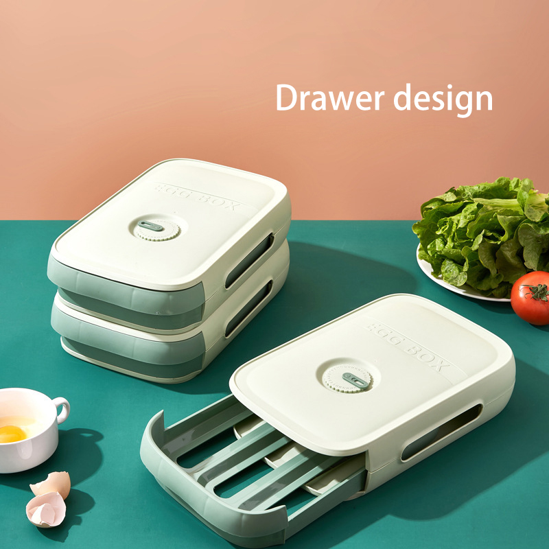 Nova Caixa Organizadora de Ovo - Food Storage Drawers avaliação e preço