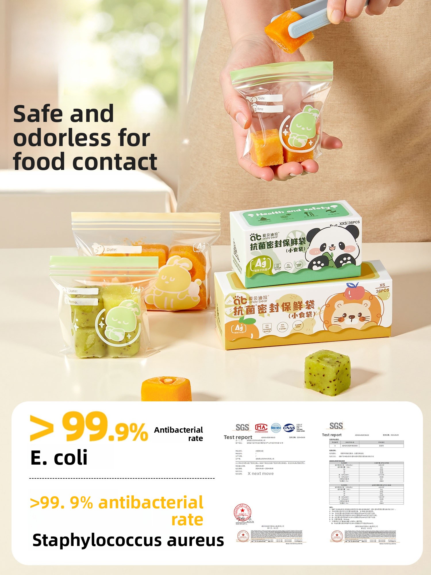 Saco Selado para Conservação d - Food Storage Baby avaliação e preço