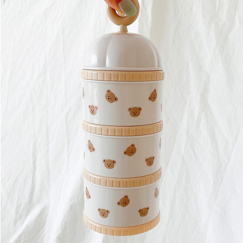 Urso bonito caixa de leite em  - Food Storage Baby avaliação e preço