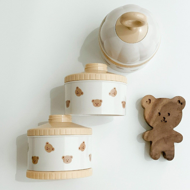 Urso bonito caixa de leite em  - Food Storage Baby avaliação e preço