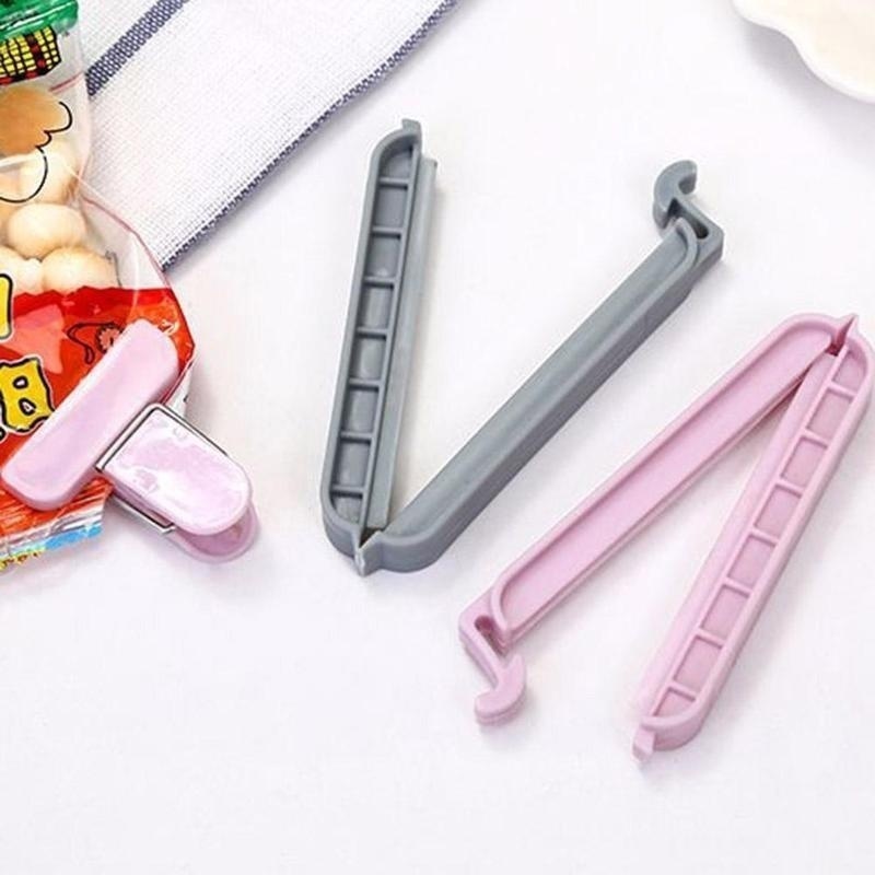 Novo Kit com 12/24 Clipes Plás - Food Storage Zip Lock Bags avaliação e preço