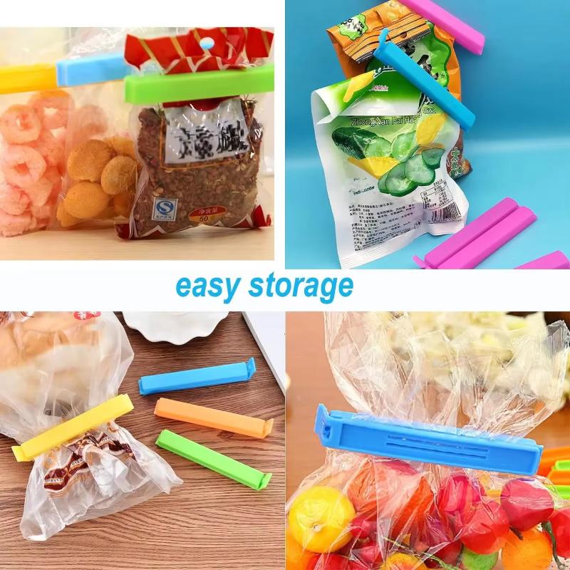 10/20/30 peças de clipes de ve - Food Storage Zip Lock Bags avaliação e preço
