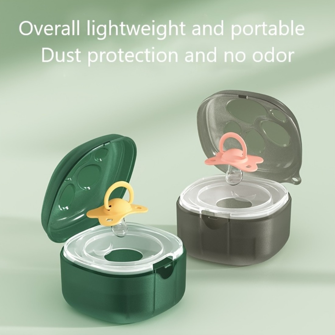Caixa de chupeta de silicone d - Food Storage Baby avaliação e preço