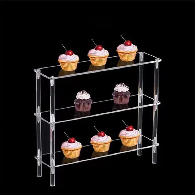 Riser de exibição acrílico ver - Food Storage Types avaliação e preço