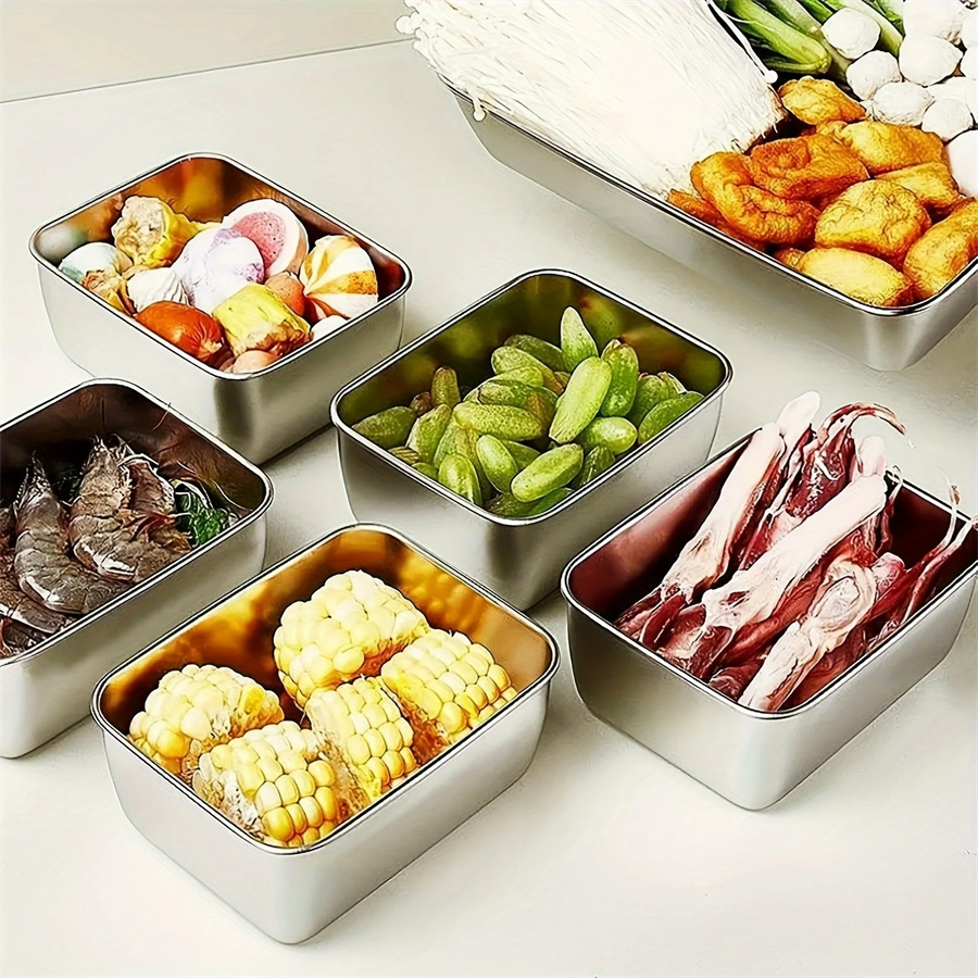 1/3/5 pces caixa de armazename - Food Storage Containers With Lids avaliação e preço
