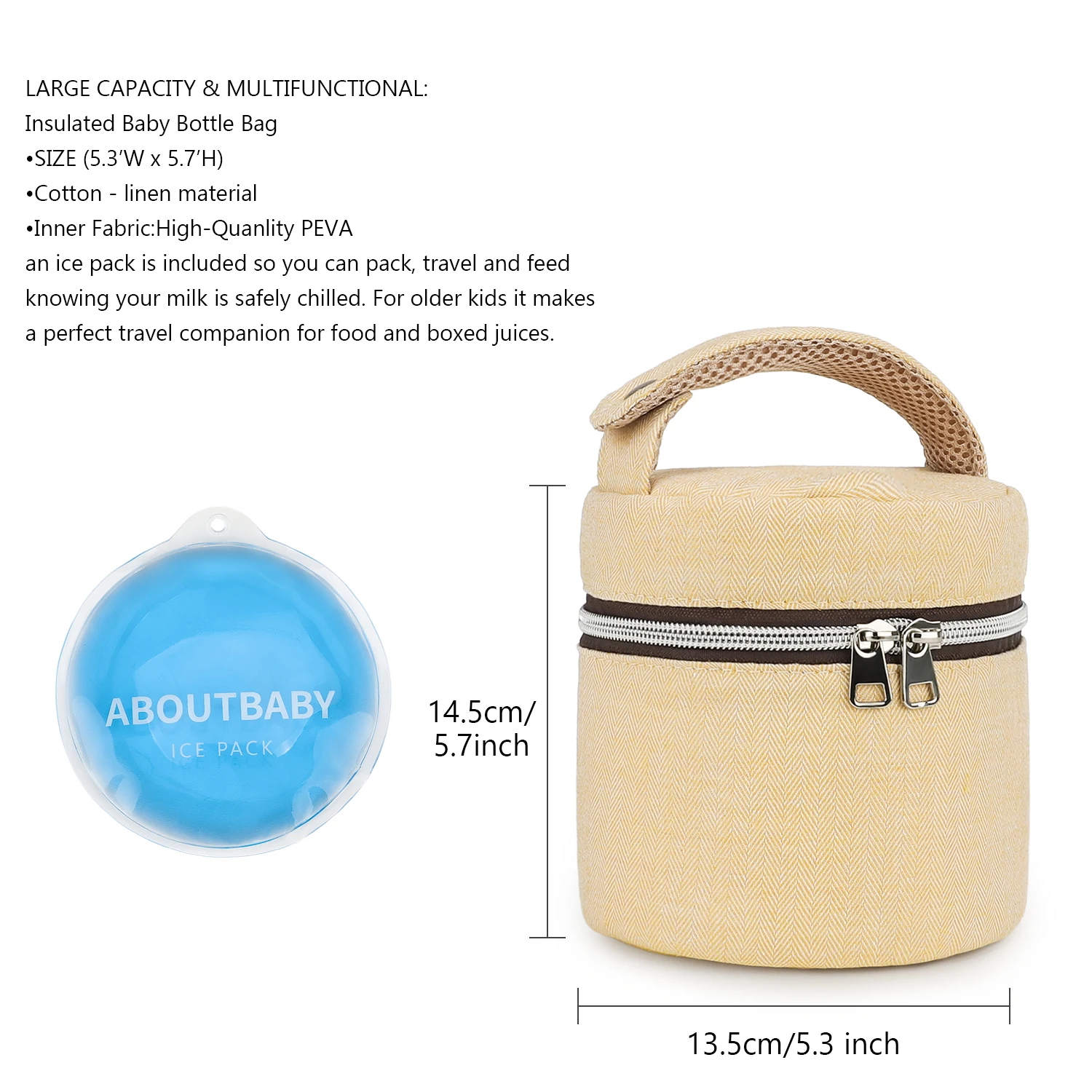 Bolsa para mamadeiras à prova  - Food Storage Baby avaliação e preço