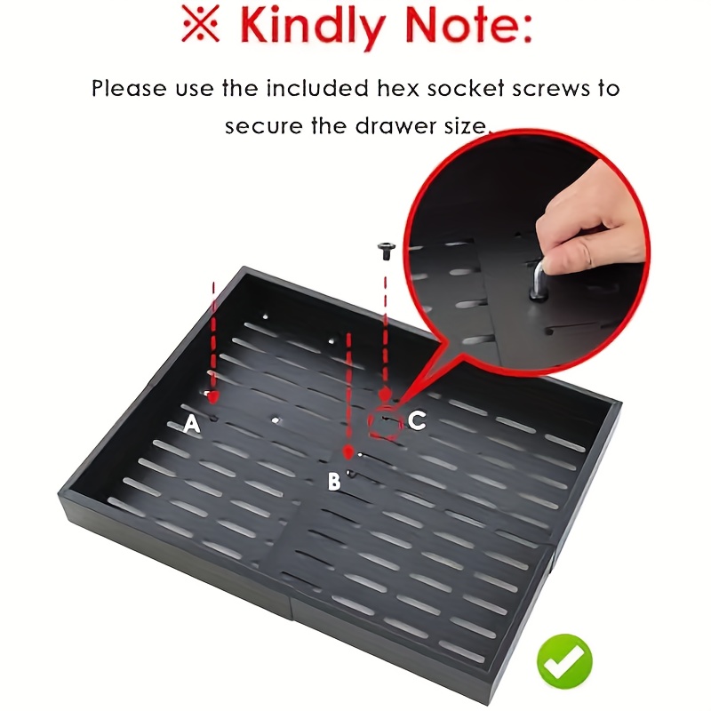 Organizador de bandeja removív - Food Storage Drawers avaliação e preço